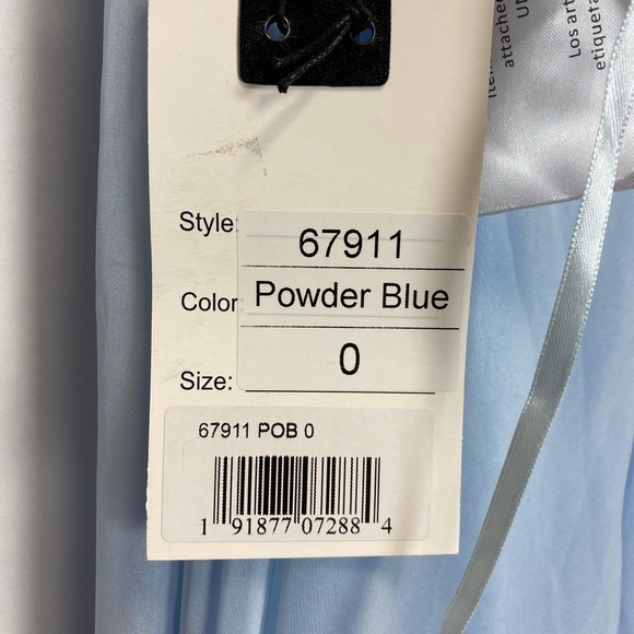 Mac Duggal Ruffle Tiered Cut-Out Chiffon Gown - Picture 11 of 16